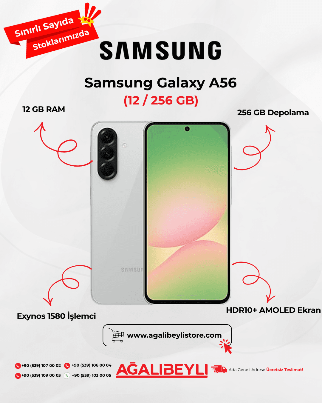 Samsung Galaxy A56 12/256gb - 1