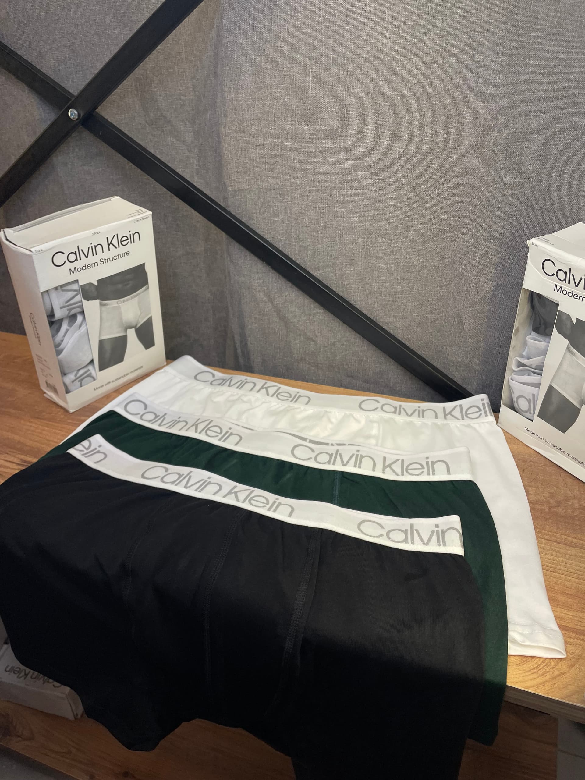 CK Erkek boxer 3 lü set - 1